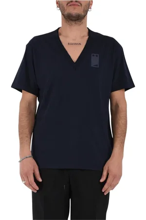 Mauro Grifoni Hombre, Camisetas, Azul, Talla: 2XL