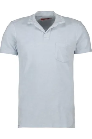 Orlebar Brown Hombre, Camisetas, Azul, Talla: L
