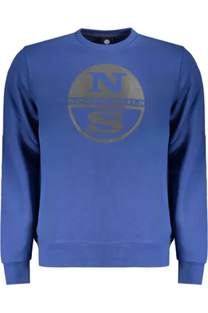 North Sails Hombre, Sudaderas, Azul, Talla: L