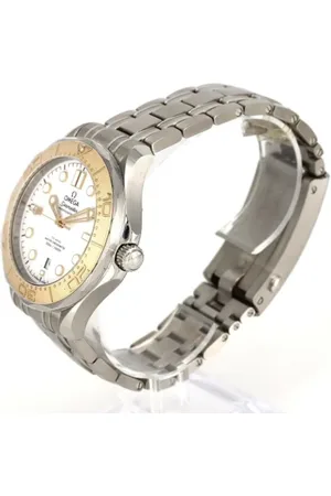 Omega Hombre, De segunda mano, Blanco, Talla: ONE Size
