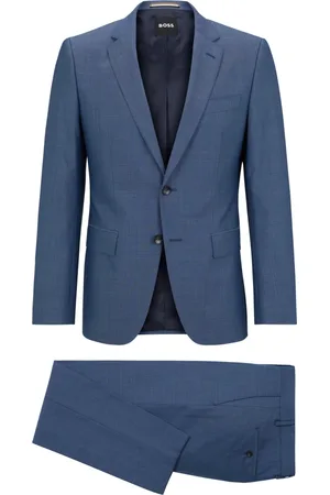 HUGO BOSS Hombre, Trajes, Azul, Talla: L