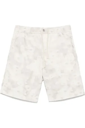 Maison Kitsuné Hombre, Pantalones cortos, Blanco, Talla: W33