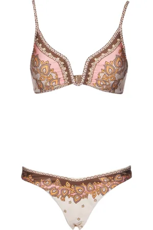 ZIMMERMANN Mujer, Trajes de baño, Marrón, Talla: L