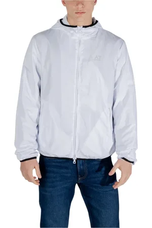 EA7 Hombre, Chaquetas, Blanco, Talla: 2XL