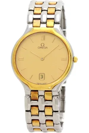 Omega Hombre, De segunda mano, Amarillo, Talla: ONE Size