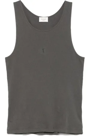 Saint Laurent Hombre, Camisetas, Gris, Talla: L