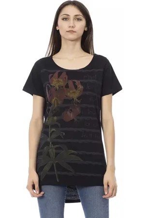 Trussardi Mujer, Camisetas, Negro, Talla: L
