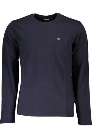 Napapijri Hombre, Camisetas, Azul, Talla: S