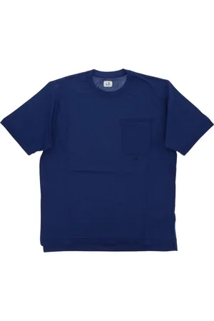 C.P. Company Hombre, Camisetas, Azul, Talla: XL