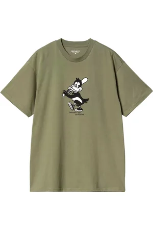 Carhartt Hombre, Camisetas, Verde, Talla: XS