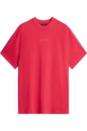 J Lindeberg Hombre, Camisetas, Rosa, Talla: L