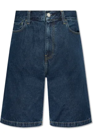Carhartt Hombre, Pantalones cortos, Azul, Talla: W31