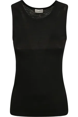 Saint Laurent Mujer, Camisetas, Negro, Talla: M