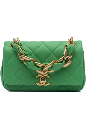 CHANEL Mujer, De segunda mano, Verde, Talla: ONE Size