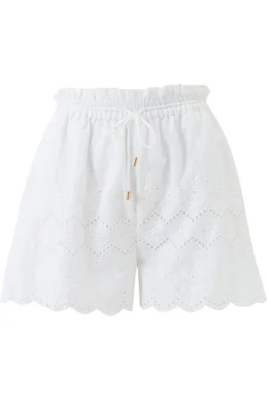 Melissa Odabash Mujer, Pantalones cortos, Blanco, Talla: S