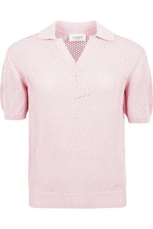 LANEUS Hombre, Camisetas, Rosa, Talla: L