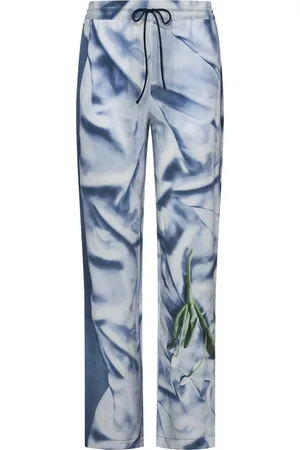 Victoria Beckham Mujer, Pantalones, Azul, Talla: M