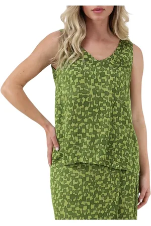Manila Grace Mujer, Camisetas, Verde, Talla: S