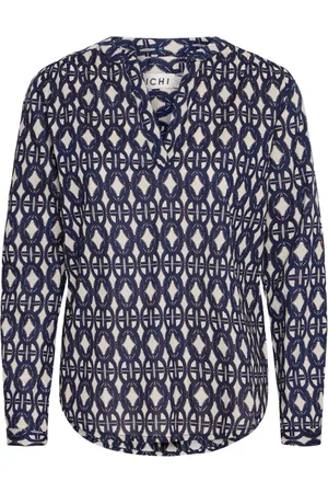 Ichi Mujer, Blusas y Camisas, Azul, Talla: S