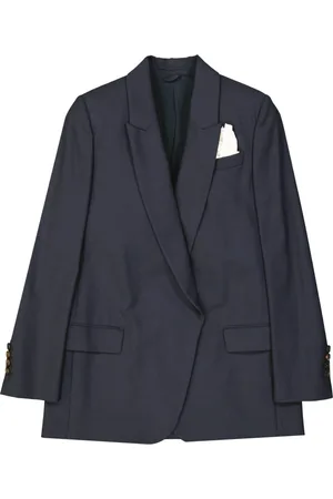 Brunello Cucinelli Mujer, Chaquetas, Azul, Talla: S