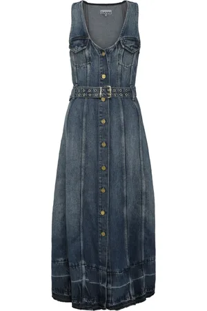 Ganni Mujer, Vestidos, Azul, Talla: XS