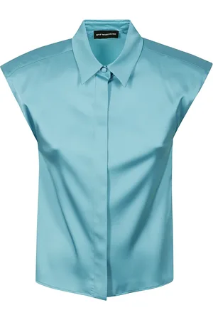 MVP Wardrobe Mujer, Blusas y Camisas, Azul, Talla: XS