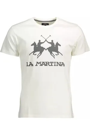 La Martina Hombre, Camisetas, Blanco, Talla: 3XL
