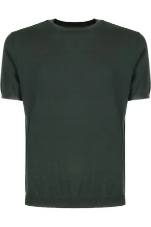 KANGRA CASHMERE Hombre, Camisetas, Gris, Talla: S