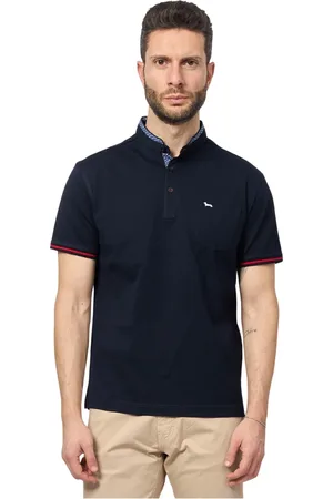HARMONT&BLAINE Hombre, Camisetas, Azul, Talla: XL