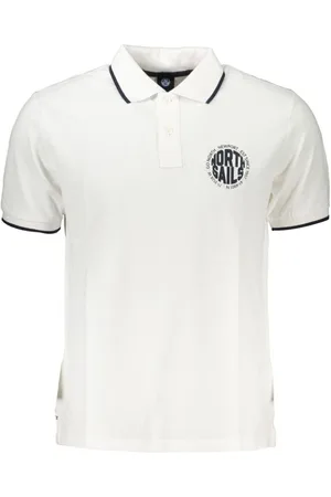 North Sails Hombre, Camisetas, Blanco, Talla: L