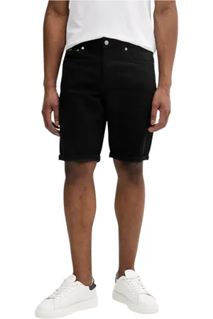 Calvin Klein Hombre, Pantalones cortos, Negro, Talla: W36