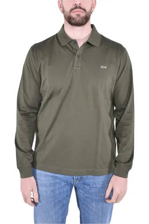 Paul & Shark Hombre, Camisetas, Verde, Talla: 4XL