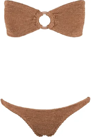 Hunza G Mujer, Trajes de baño, Marrón, Talla: ONE Size