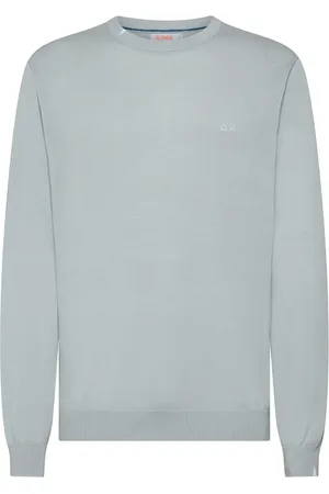 sun68 Hombre, Jerseys, Azul, Talla: L