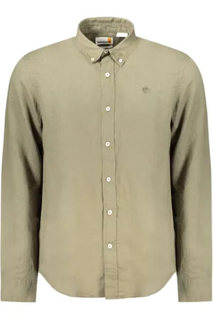 Timberland Hombre, Camisas, Verde, Talla: S