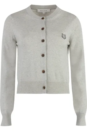 Maison Kitsuné Mujer, Jerseys, Gris, Talla: L