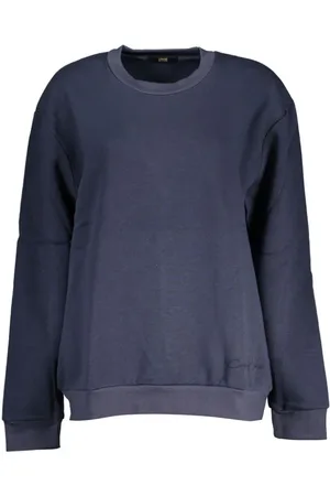 Roberto Cavalli Mujer, Sudaderas, Azul, Talla: L