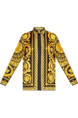 VERSACE Mujer, Blusas y Camisas, Amarillo, Talla: S