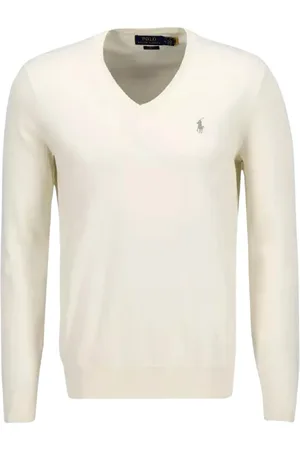 Ralph Lauren Hombre, Jerseys, Blanco, Talla: S