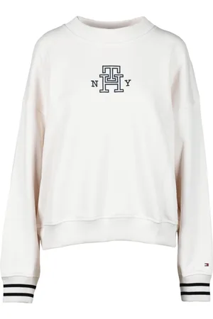 Tommy Hilfiger Mujer, Sudaderas, Blanco, Talla: S