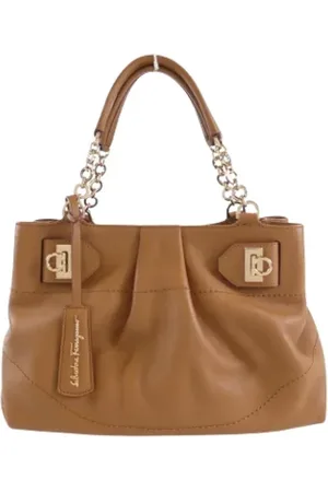 Salvatore Ferragamo Mujer, De segunda mano, Marrón, Talla: ONE Size