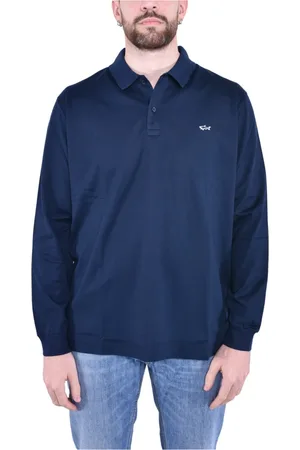 Paul & Shark Hombre, Camisetas, Azul, Talla: 4XL