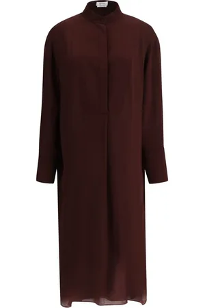 Alexander McQueen Mujer, Vestidos, Marrón, Talla: M
