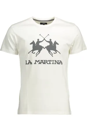 La Martina Hombre, Camisetas, Blanco, Talla: M