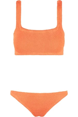 Hunza G Mujer, Trajes de baño, Naranja, Talla: ONE Size