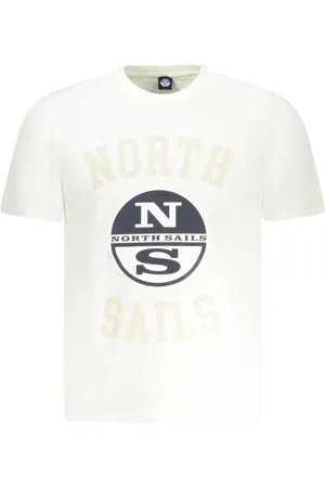 North Sails Hombre, Camisetas, Blanco, Talla: 2XL