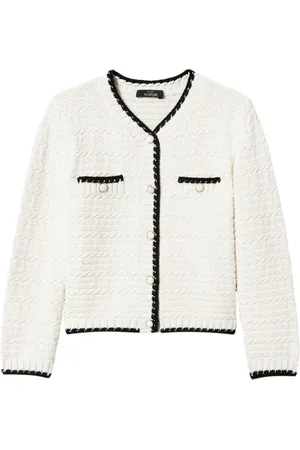 Twin-Set Mujer, Chaquetas, Blanco, Talla: M