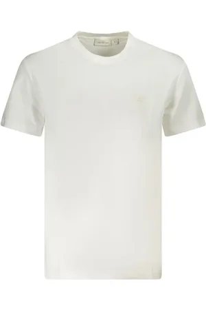 Calvin Klein Hombre, Camisetas, Blanco, Talla: 2XL