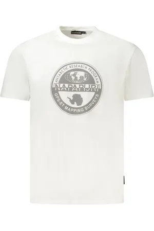Napapijri Hombre, Camisetas, Blanco, Talla: XL