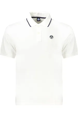 North Sails Hombre, Camisetas, Blanco, Talla: S
